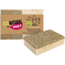 York mosogatószivacs természetes anyagokból 2db - környezetbarát "ECO NATURAL" (3030200-007996) tisztító- és takarítószer, higiénia