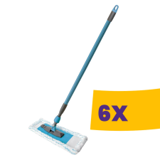 York Power Collect univerzális lapos felmosó teleszkópos nyéllel (Karton - 6 db) takarító és háztartási eszköz