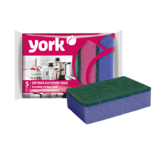 York Súrolószivacs MAXI 5 db - YORK takarító és háztartási eszköz