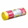 York Szemeteszsák köthető füles 20 liter 45 x 50 cm 8 mikron 30 db/tekercs York_ 090650 sárga (YORK_66589)