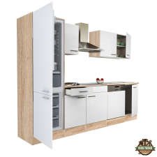  Yorki 280 konyhabútor alulfagyasztós hűtős kivitelben bútor