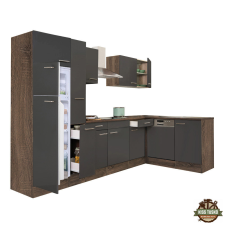  Yorki 310 sarok konyhabútor felülfagyasztós hűtős kivitelben bútor