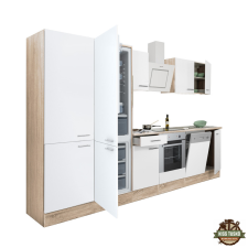  Yorki 340 konyhabútor alsó sütős, alulfagyasztós hűtős kivitelben bútor