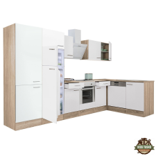  Yorki 340 sarok konyhabútor alsó sütős felülfagyasztós hűtős kivitelben bútor