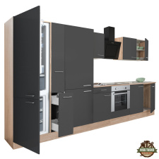  Yorki 360 konyhabútor alsó sütős, alulfagyasztós hűtős kivitelben bútor