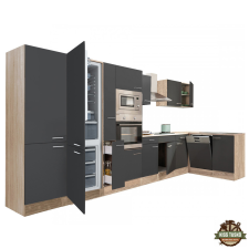 Yorki 430 sarok konyhabútor alulfagyasztós hűtős kivitelben bútor