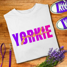  Yorkie gazdi női póló női póló
