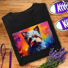  Yorkie női póló női póló