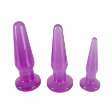 YOU2TOYS - Anál tréning dildó szett - 3db (lila) anál