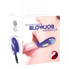 YOU2TOYS Blowjob - akkus, szilikon szájvibrátor (lila) vibrátorok