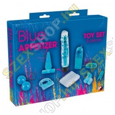 YOU2TOYS Blue Appetizer - 8 részes vibrátoros készlet vibrátorok