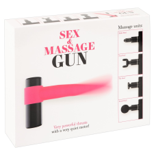 YOU2TOYS Gun - masszírozó vibrátor szett (pink-fekete) vibrátorok