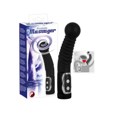 YOU2TOYS - Prostate massager - forgó prosztatavibrátor (fekete) prosztata masszírozó