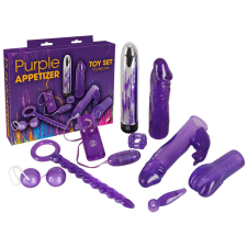 YOU2TOYS Purple Appetizer - vibrátoros készlet (9 részes) vibrátorok