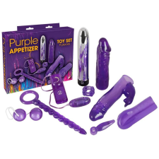 YOU2TOYS - Purple Appetizer - vibrátoros készlet (9 részes) vibrátorok