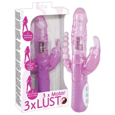 YOU2TOYS Rabbit Dual Pleasure pink vibrátorok