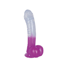 YOU2TOYS - Ready mate - műpénisz dildó (áttetsző-lila) műpénisz, dildó