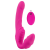 YOU2TOYS Strepless Strap-On - felcsatolható vibrátor (pink)