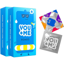 You+Me YOU ME Romeo kondomy se zvýšenou dávkou lubrikace, 2× 12 ks óvszer