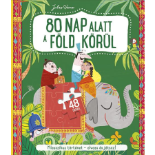 Yoyo Books Hungary 80 nap alatt a föld körül - könyv és kirakó gyermek- és ifjúsági könyv