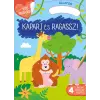 Yoyo Books Hungary Kaparj és ragassz! - Állatok - Vidd magaddal! - 4 oldalnyi kaparós matrica