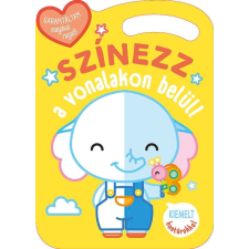 Yoyo Books Hungary Színezz a vonalakon belül - Elefánt - Kiemelt kontúrokkal gyermek- és ifjúsági könyv