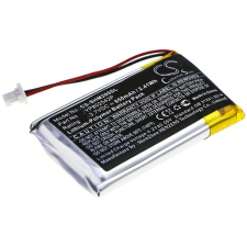  YP802542P Vezetéknélküli fejhallgató akkumulátor 650 mAh fejhallgató akkumulátor