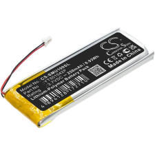 YT501542P Vezetéknélküli fejhallgató akkumulátor 250 mAh fejhallgató akkumulátor