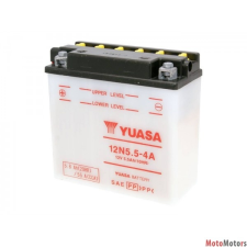 Yuasa 12N5.5-4A akkumulátor - savcsomag nélkül autó akkumulátor