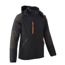 YUKI II SOFTSHELL DZSEKI FEKETE/NARANCS_3XL férfi kabát, dzseki
