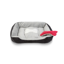 Yummie Kutyafekhely - 60 x 45 x 15 cm - fekete szállítóbox, fekhely kutyáknak