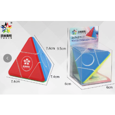  YuXin 2x2 kocka Multi-Triangle kreatív és készségfejlesztő