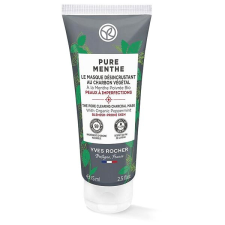 Yves Rocher Tisztító arcmaszk aktív szénnel 75 ml arcpakolás, arcmaszk