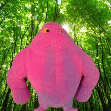 YWU Homokkal töltött gorilla 13 cm 500 g játékfigura