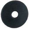  Zabla gumi póni 7 cm 2 db fekete