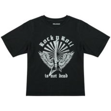 Zadig & Voltaire Rövid ujjú pólók X60459 Fekete 14 éves