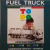 Zafír Press Üzemanyagszállító tartálykocsi - Fuel truck, 156 darabos - Kifestő karton makett, modell építő- és kreatív szett
