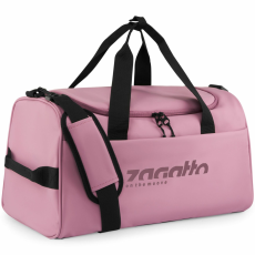 Zagatto Sport, fitness, női táska, Zagatto®, Rózsaszín, Vízálló, 25L, Méretek 43x25x24 cm, Kocsira rögzíthető, Állítható és levehető vállpánt, Eco-bőr, Multifunkcionális, Használhatja tornatáskaként,