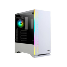 Zalman Ház Midi ATX S5 Tápegység nélkül, Fehér számítógép ház