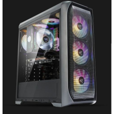 Zalman N5 MF RGB Window Black számítógép ház