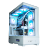 Zalman P50 DS White Midi Tower Fehér
