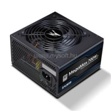 Zalman Tápegység 700W, 12cm, 80+, Aktív PFC (ZALMAN_ZM700-TXII(V2)) tápegység