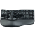 Zalman ZM-K690M ergonomikus vezeték nélküli billentyűzet + egér (HU, fekete, type usb-b)