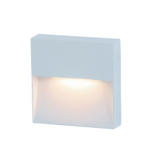 ZAMBELIS fehér LED kültéri fali lámpa (ZAM-E241-W) LED 1 izzós IP65 kültéri világítás