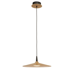 ZAMBELIS fekete-barna LED függesztett lámpa (ZAM-19150) LED 1 izzós IP20 világítás