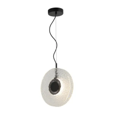 ZAMBELIS fekete-fehér LED függesztett lámpa (ZAM-23073) LED 1 izzós IP20 világítás