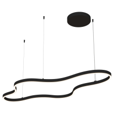 ZAMBELIS fekete-fehér LED függesztett lámpa (ZAM-25415) LED 1 izzós IP20 világítás