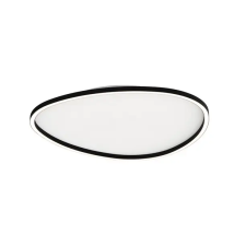 ZAMBELIS fekete-fehér LED mennyezeti lámpa (ZAM-23208) LED 1 izzós IP20 világítás