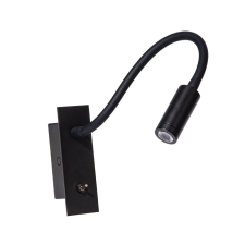 ZAMBELIS fekete LED falikar (ZAM-H69) LED 1 izzós IP20 világítás