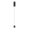 ZAMBELIS fekete LED függesztett lámpa (ZAM-25137) LED 1 izzós IP20